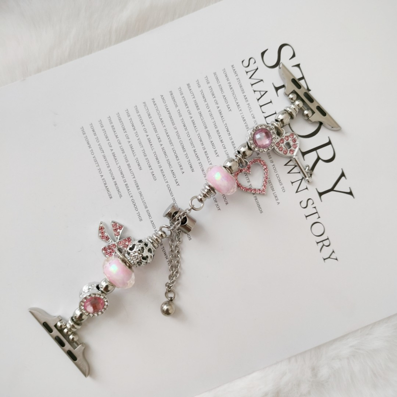 Metāla DIY Apple Watch siksna – Saderīga ar iWatch 9/8/7 paaudzi, Moderns stils