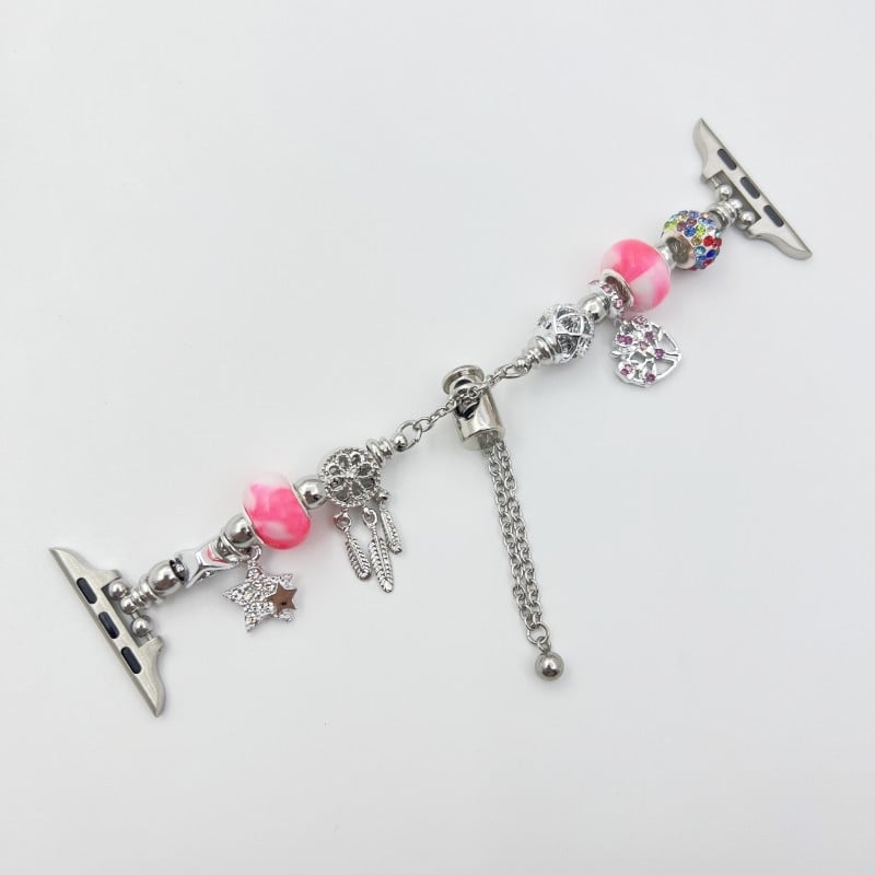 Metāla DIY Apple Watch siksna – Saderīga ar iWatch 9/8/7 paaudzi, Moderns stils