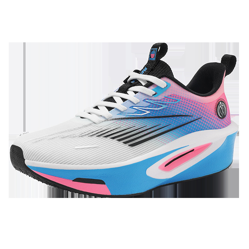 Unisex skrējiiena kurpes ar sietiņa augšdaļu, elpojošas, vieglas, gumijas zole, ar šņorēm