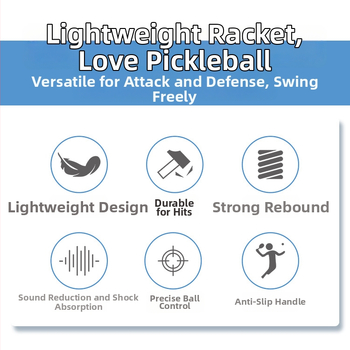Pickleball paleta, Toray Carbon Fiber T700, 13 mm, mat finiš, 230 g
