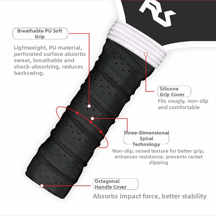 Pickleball paleta, Toray Carbon Fiber T700, 13 mm, mat finiš, 230 g
