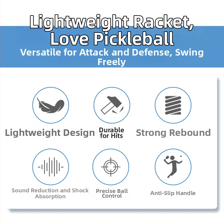 Pickleball paleta, Toray Carbon Fiber T700, 13 mm, mat finiš, 230 g