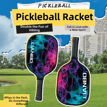 Set reketa za pickleball od devet slojeva topolovog drveta, marke Lianbo, težina 735 g