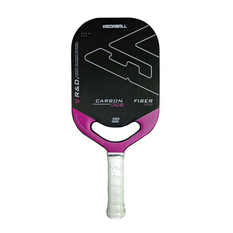 Wegebo raketa za pickleball od karbonskih vlakana za vanjsku obuku i natjecanja, 230 g, tehnologija toplog pritiskanja, visoka apsorpcija udara, pogodna za djecu i odrasle