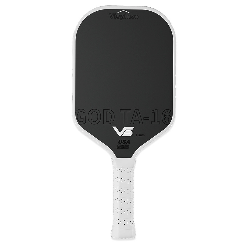 Vispinvo pickleball reketa, karbonska vlakna, Toray T700 certificiran, težina 225 g