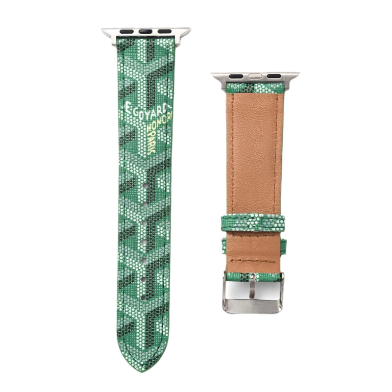 Nahkrihm Apple Watch S5-S9 jaoks - kunstnahk, moodne