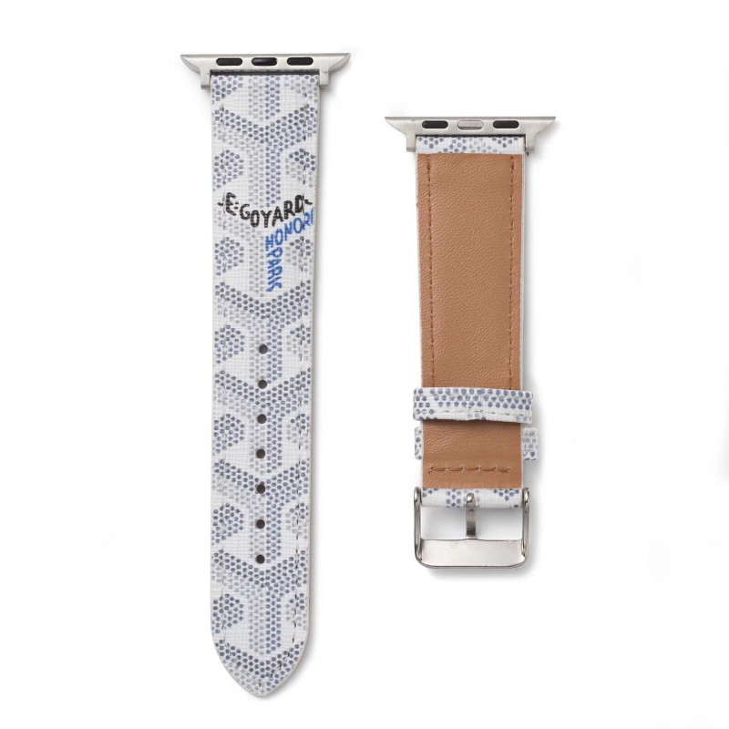 Nahkrihm Apple Watch S5-S9 jaoks - kunstnahk, moodne