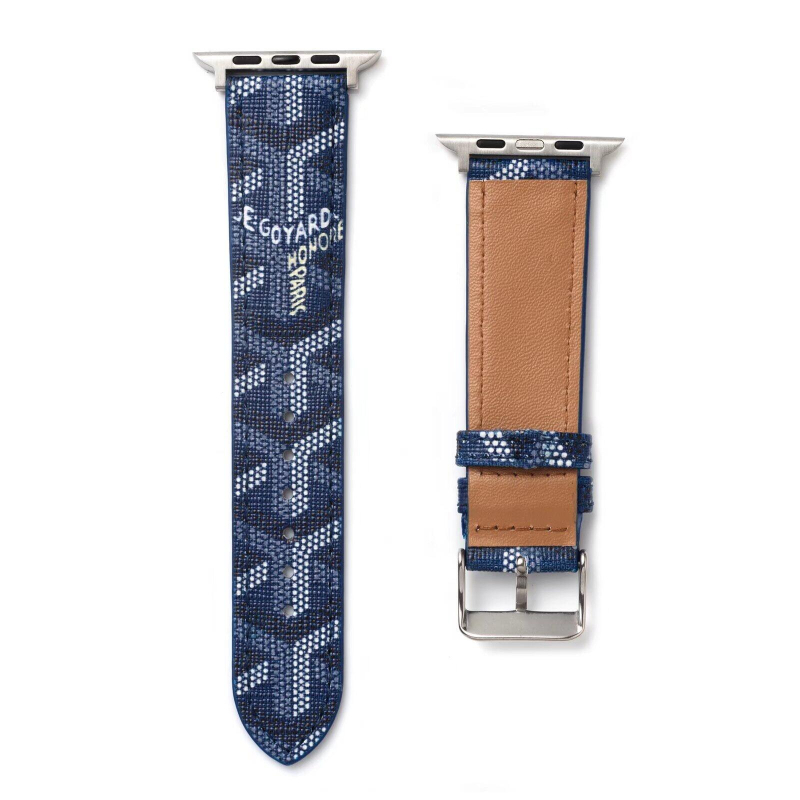 Nahkrihm Apple Watch S5-S9 jaoks - kunstnahk, moodne