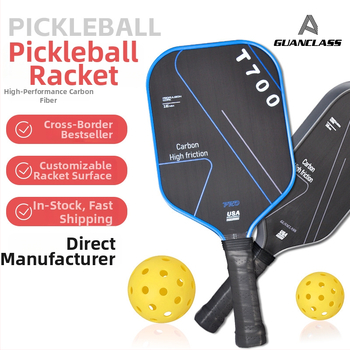 Pickleball palica T700 od karbonskih vlakana, mat završetak, 220 g, Natjecateljska klasa