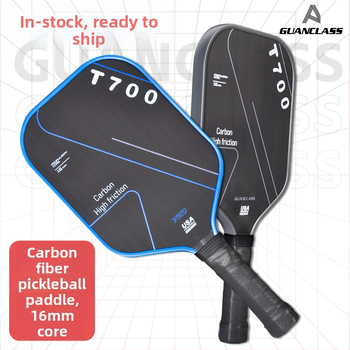 Pickleball palica T700 od karbonskih vlakana, mat završetak, 220 g, Natjecateljska klasa