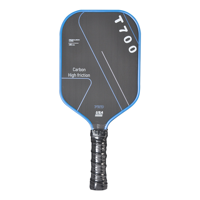 Pickleball palica T700 od karbonskih vlakana, mat završetak, 220 g, Natjecateljska klasa