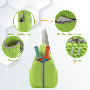 Custom-made torba za pickleball reketa – ramenski crossbody dizajn, 750 g, diving material