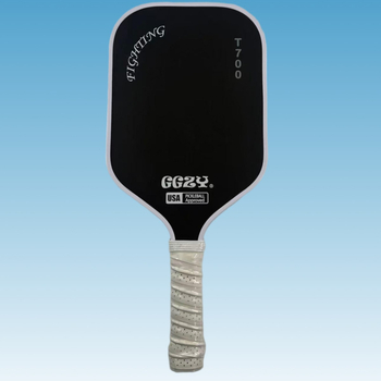 Raketa za pickleball od T700 karbonskih vlakana, mat završna obrada, tekstura grafitne tkanine, debljina 16 mm, 230 g, za natjecanje