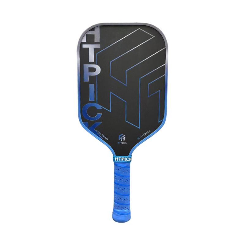 Pickleball reket, T700 karbonska vlakna, teksturirana mat završna površina, težina 235 g, marka Htpick, profesionalna kvaliteta