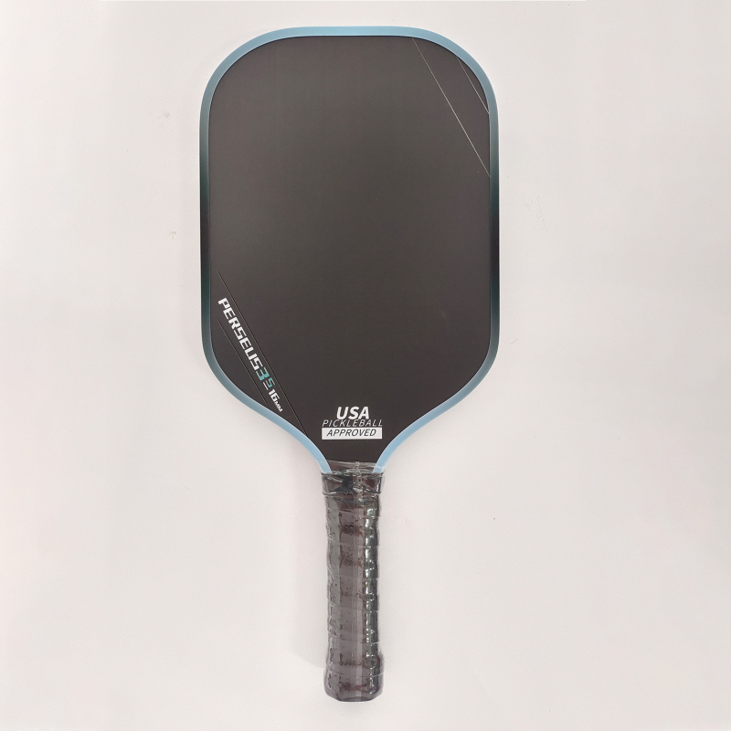 Raketa pickleball turnijskog ranga, karbonska vlakna T700 tekstura, pijesko-brušena površina, 230 g, LEATOU