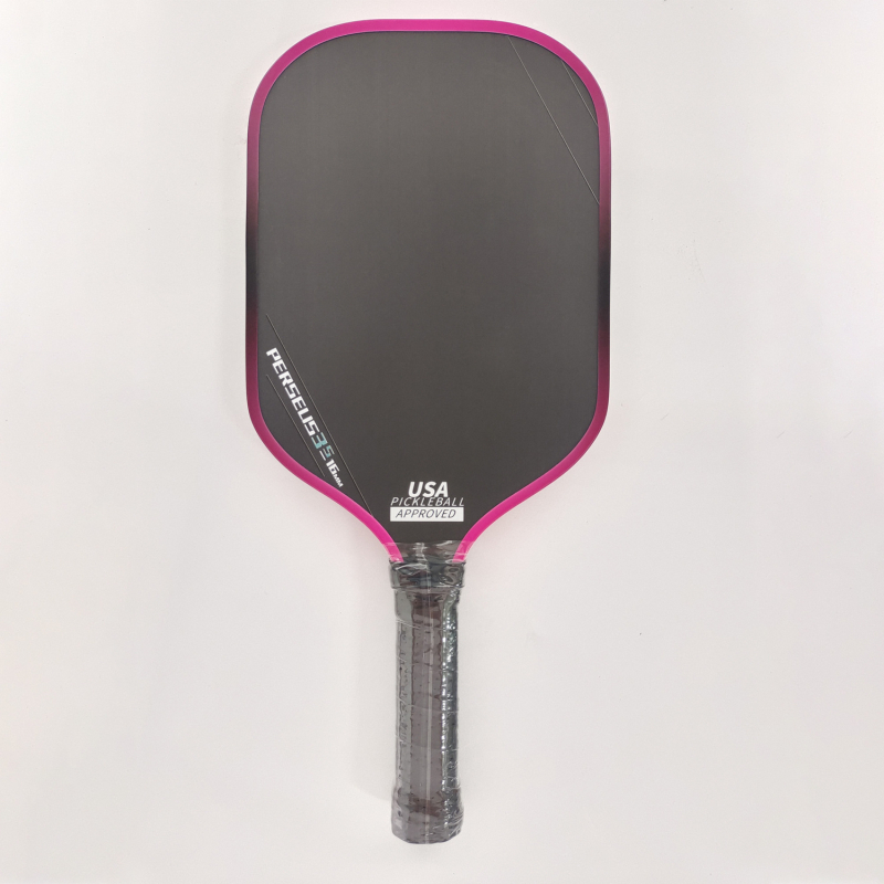Raketa pickleball turnijskog ranga, karbonska vlakna T700 tekstura, pijesko-brušena površina, 230 g, LEATOU