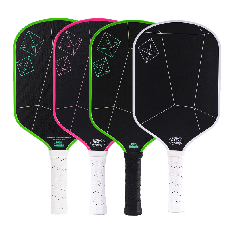 Raketa za pickleball: jednodijelna konstrukcija, mat završna obrada, proširena debljina od 16 mm; materijal: karbonska vlakna; težina: 220 g; brend: Nothing