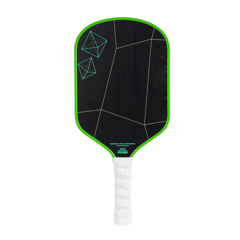 Raketa za pickleball: jednodijelna konstrukcija, mat završna obrada, proširena debljina od 16 mm; materijal: karbonska vlakna; težina: 220 g; brend: Nothing