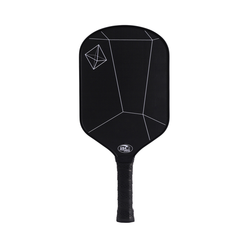 Raketa za pickleball: jednodijelna konstrukcija, mat završna obrada, proširena debljina od 16 mm; materijal: karbonska vlakna; težina: 220 g; brend: Nothing