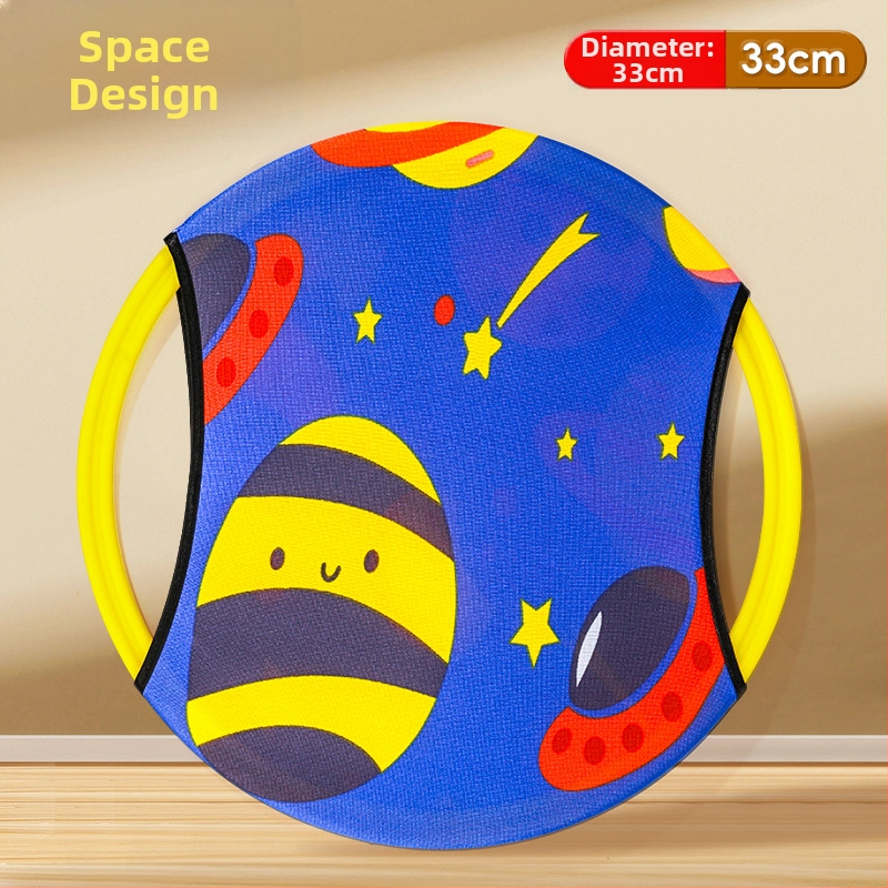 Dubulta paletes mešanas un ķeršanas komplekts — PVC interaktīva rotaļlieta vecākiem un bērniem iekšējai un ārējai lietošanai (14+)