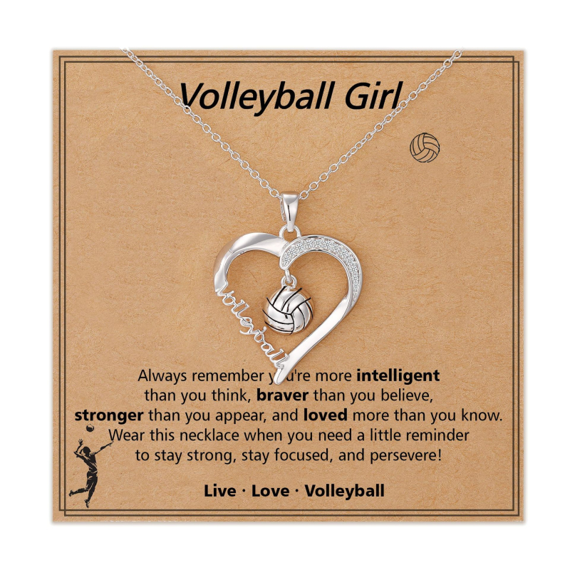 Ogrlica od nehrđajućeg čelika sa srcolikim oblikom, sportski stil, obična lanac, opseg 41–50 cm