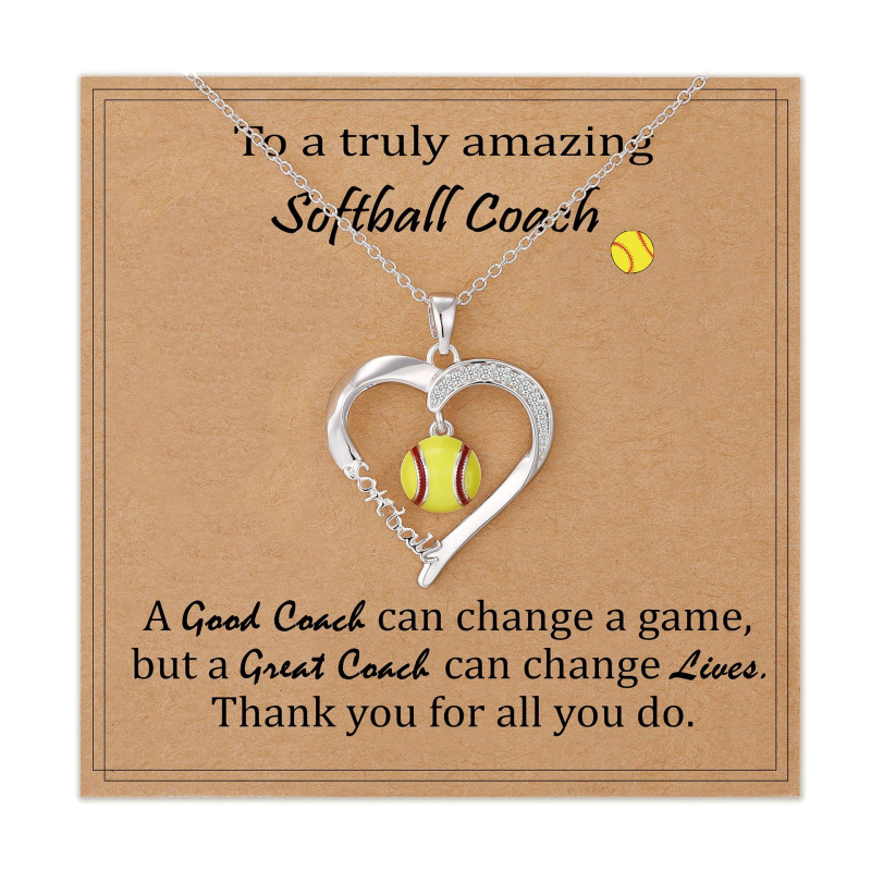 Ogrlica od nehrđajućeg čelika sa srcolikim oblikom, sportski stil, obična lanac, opseg 41–50 cm