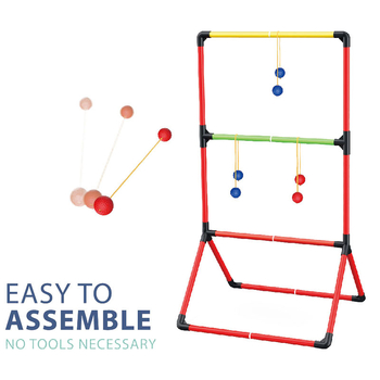 Divu spēlētāju basketbola spēle — interaktīva vecāku un bērnu spēle roku un acu koordinācijai, plastmasas konstrukcija, vecums 4–6 gadi