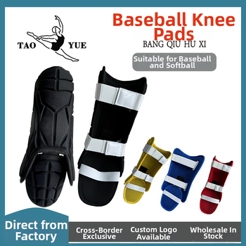 Baseball/Softball kāju aizsargi ar EVA formu, apakšstilba aizsardzība, piemēroti Baseball