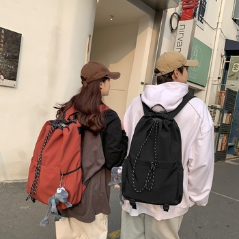 Унисекс спортна чанта с връзки – водоустойчива, износоустойчива, найлонова подплата