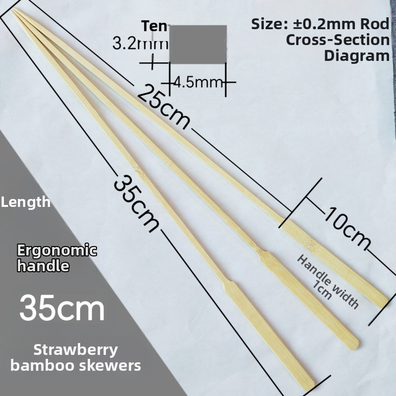 Vienkartiniai bambuso vaisių iešmeliai su įspaustu logotipu, šiuolaikiškas minimalistinis stilius, kokybiškas produktas