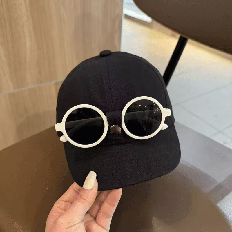 Bērnu pikētā cepure ar īsu maliņu, Korejas stilā beisbola cepure bērniem, vēja izturīga kupolveida krona, kokvilnas-poliesteru maisījums, īsa maliņa