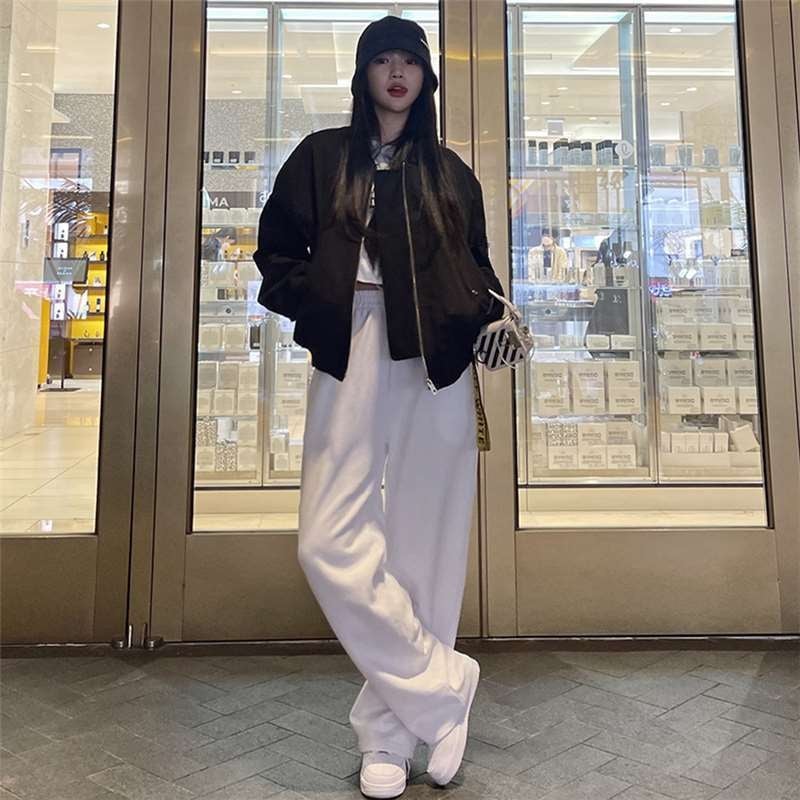 Бейсболно яке, Chenille плат със Spandex, стояща яка, дълги ръкави, Regular версия