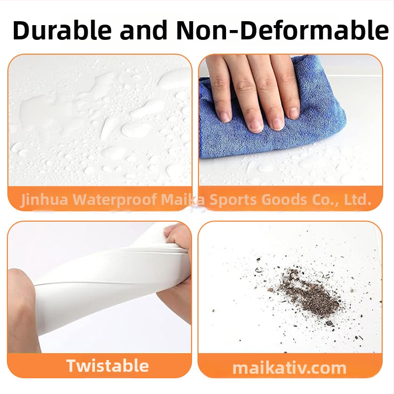 MAICCA Beisbola bāzu komplekts – biezinātas bāzes vāciņi, Pitcher Plate un Home Plate, piecu daļu softball komplekts ar pielāgotu logotipu