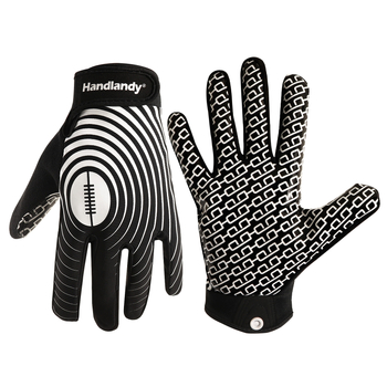 HANDLANDY Rukavice za rugby – Silikon protivklizne, Mikrovlakna poliester, Profesionalna uporaba