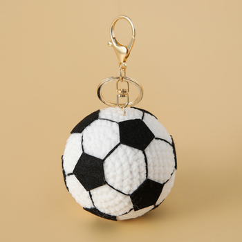 Κλειδοθήκη για σακίδιο από μαλλί, χειροποίητο σχέδιο φιστικιού — χαριτωμένο στυλ, Born Lychee