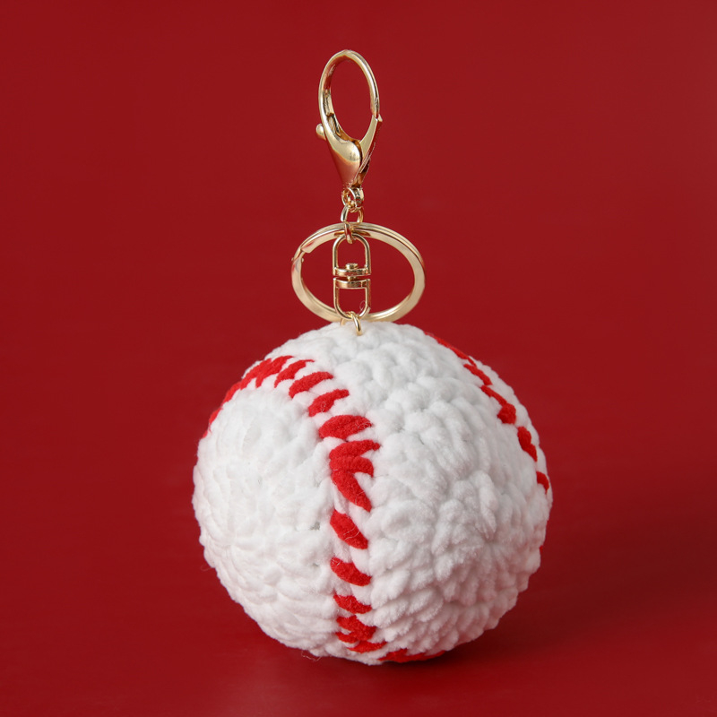 Κλειδοθήκη για σακίδιο από μαλλί, χειροποίητο σχέδιο φιστικιού — χαριτωμένο στυλ, Born Lychee