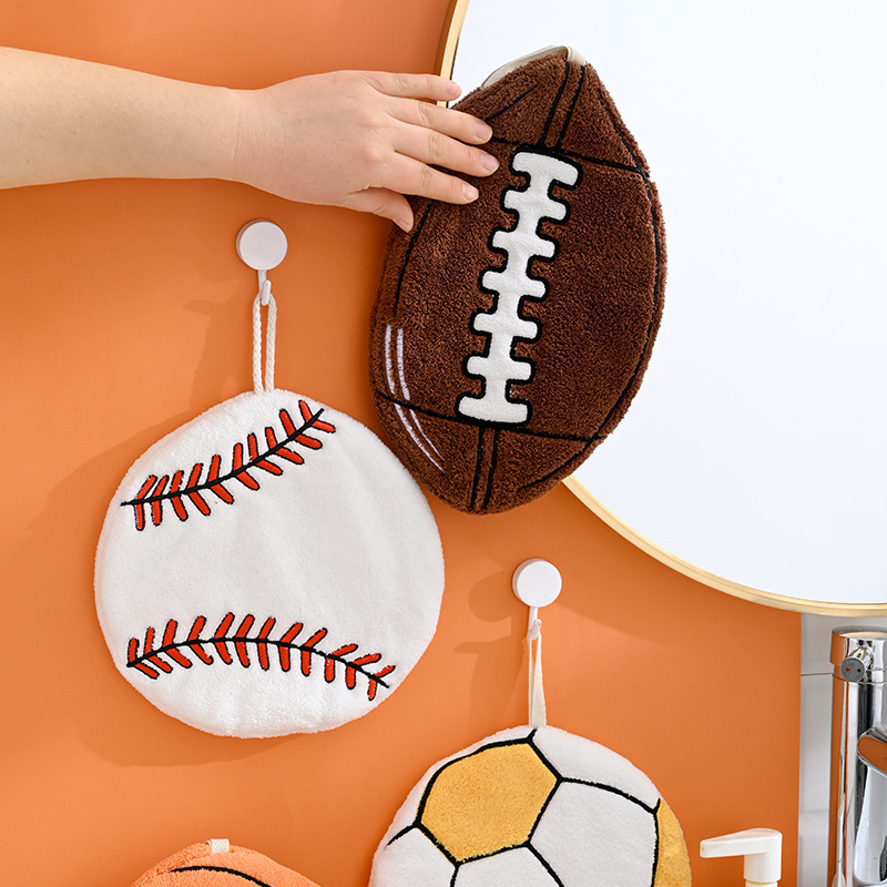 Prosop de mână din fleece coral, 150D, 30–50 g, broderie și țesătură simplă, personalizare