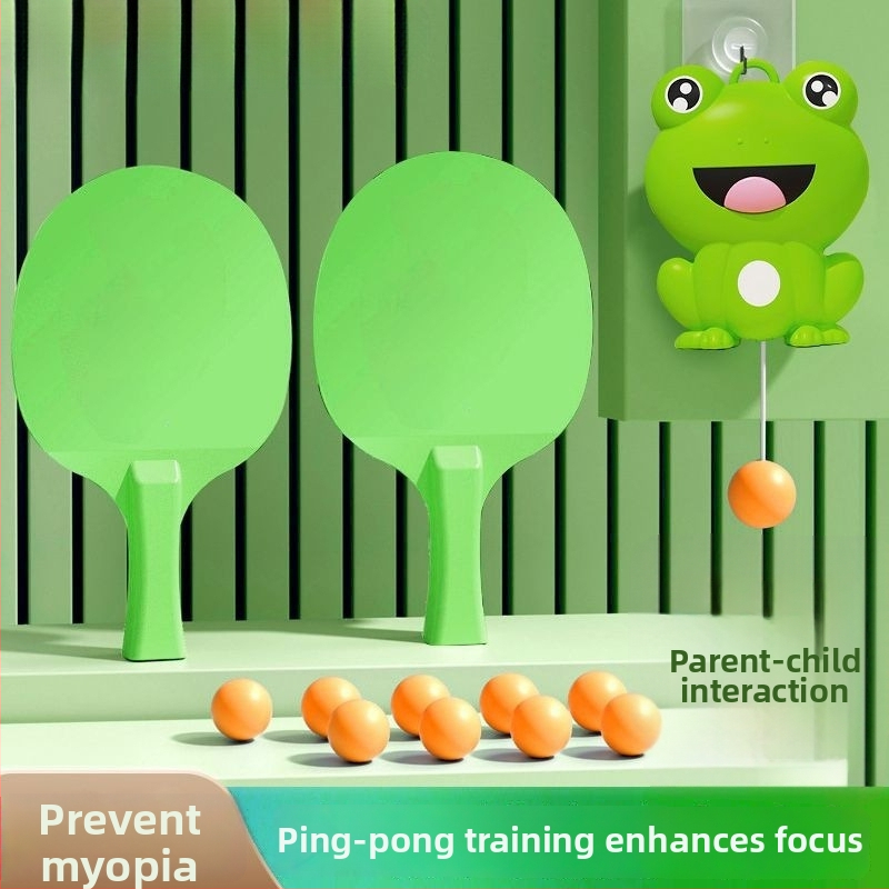 Bērnu galda tenisa treneris – pakarināms iekšējā interaktīvā rotaļa koordinācijai starp vecākiem un bērniem un redzes trenējumam; Materiāls: zīda zieds