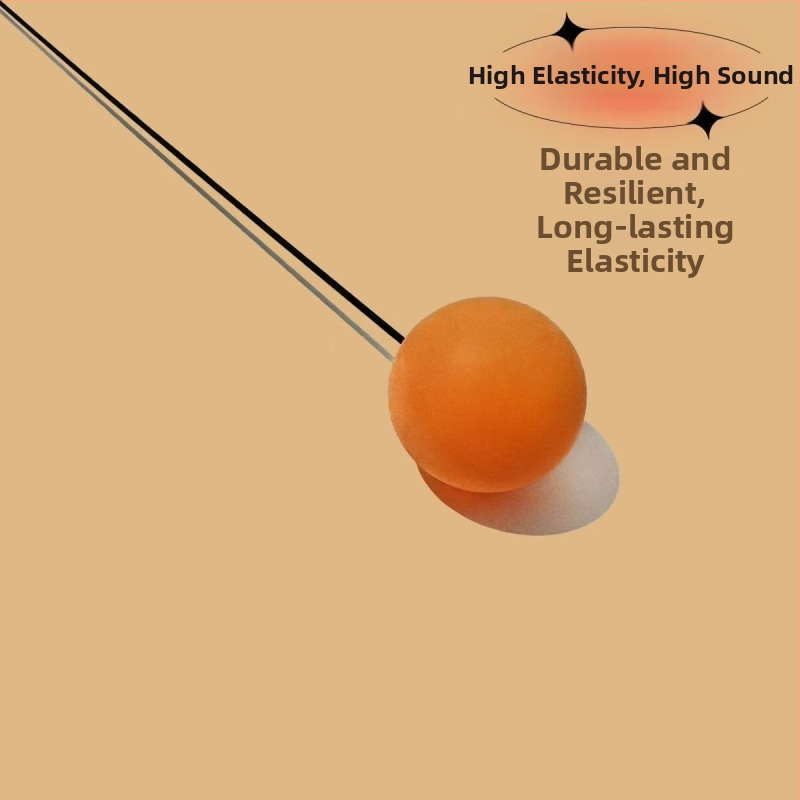 Galda tenisa bumba – ar augstu elastību, materiāls: zīda zieds, bez logotipa