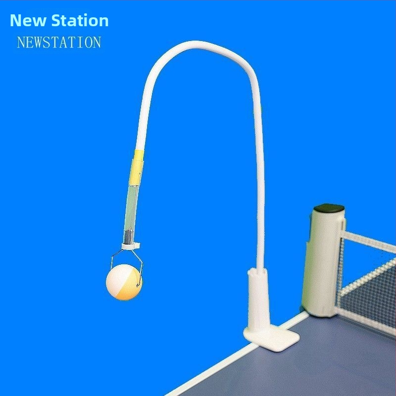 Galda tenisa trenēšanas ierīce ar skavu – ABS plastmasa, zīmols Unique, profesionāla apmācība un mājas izklaide