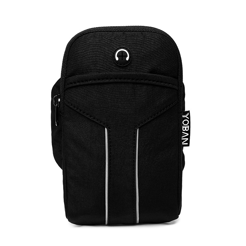 Uniszex sportos karos táska Oxford anyagból, vízálló, fényvisszaverő, ultra könnyű és kopásálló, kültéri sportokra