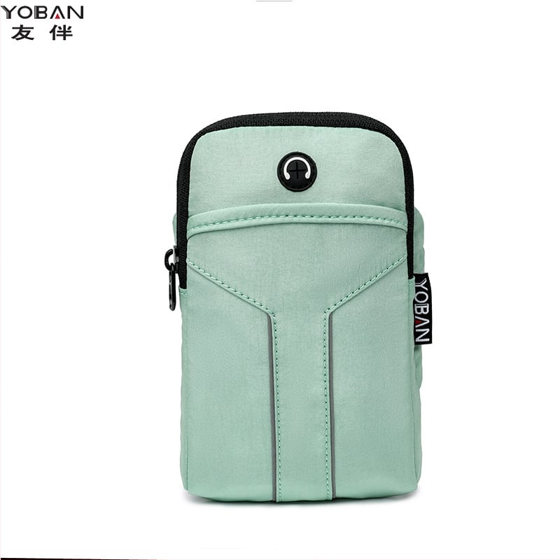 Unisex sporta rokas soma no Oxford auduma, ūdensizturīga, viegla, izturīga pret nodilumu, ar atstarojošiem elementiem