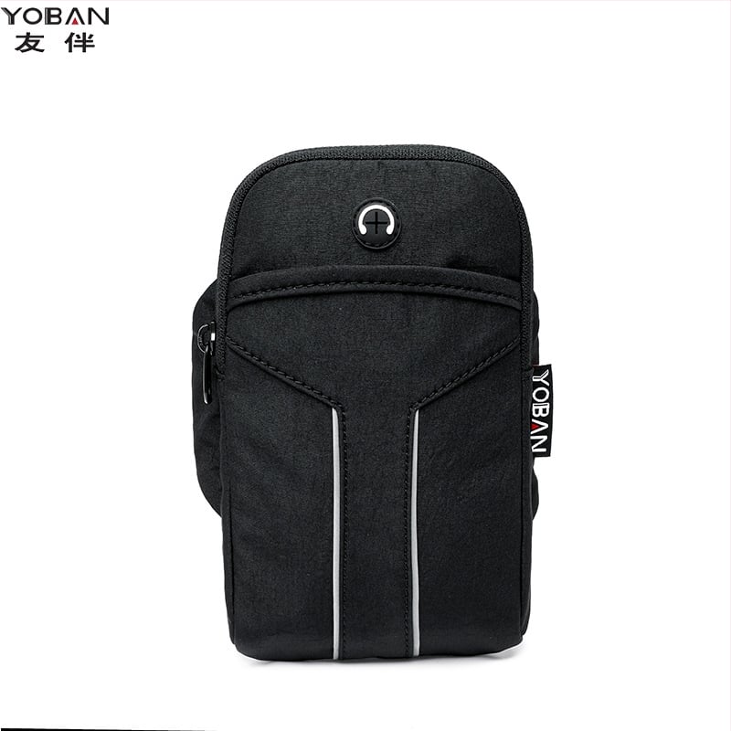 Unisex sporta rokas soma no Oxford auduma, ūdensizturīga, viegla, izturīga pret nodilumu, ar atstarojošiem elementiem