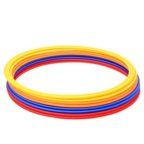 Ajutoare de antrenament pentru copii: inel de agilitate pentru hopscotch și antrenament de fotbal, material PP