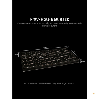 Stalo teniso kamuoliukų ekspozicijos dėklas — PP medžiaga, prekės ženklas Other, kilmė Other