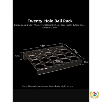 Stalo teniso kamuoliukų ekspozicijos dėklas — PP medžiaga, prekės ženklas Other, kilmė Other