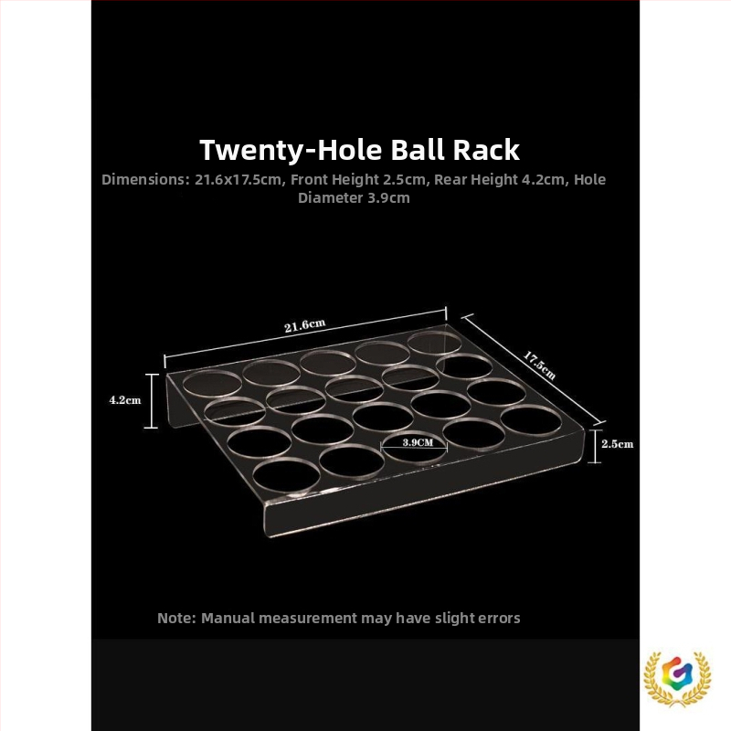 Stalo teniso kamuoliukų ekspozicijos dėklas — PP medžiaga, prekės ženklas Other, kilmė Other