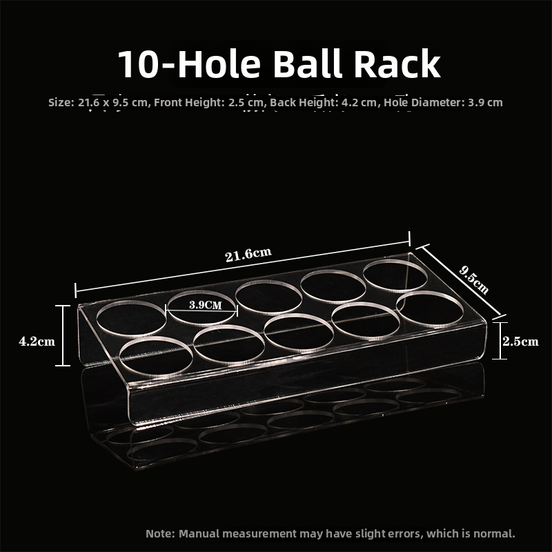 Stalo teniso kamuoliukų ekspozicijos dėklas — PP medžiaga, prekės ženklas Other, kilmė Other