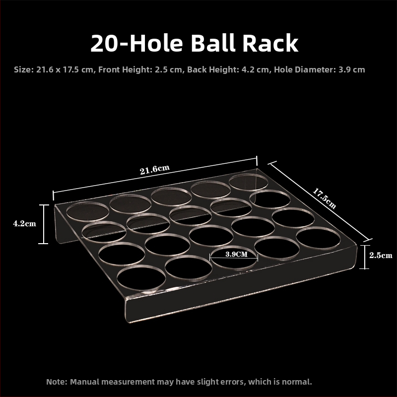 Stalo teniso kamuoliukų ekspozicijos dėklas — PP medžiaga, prekės ženklas Other, kilmė Other