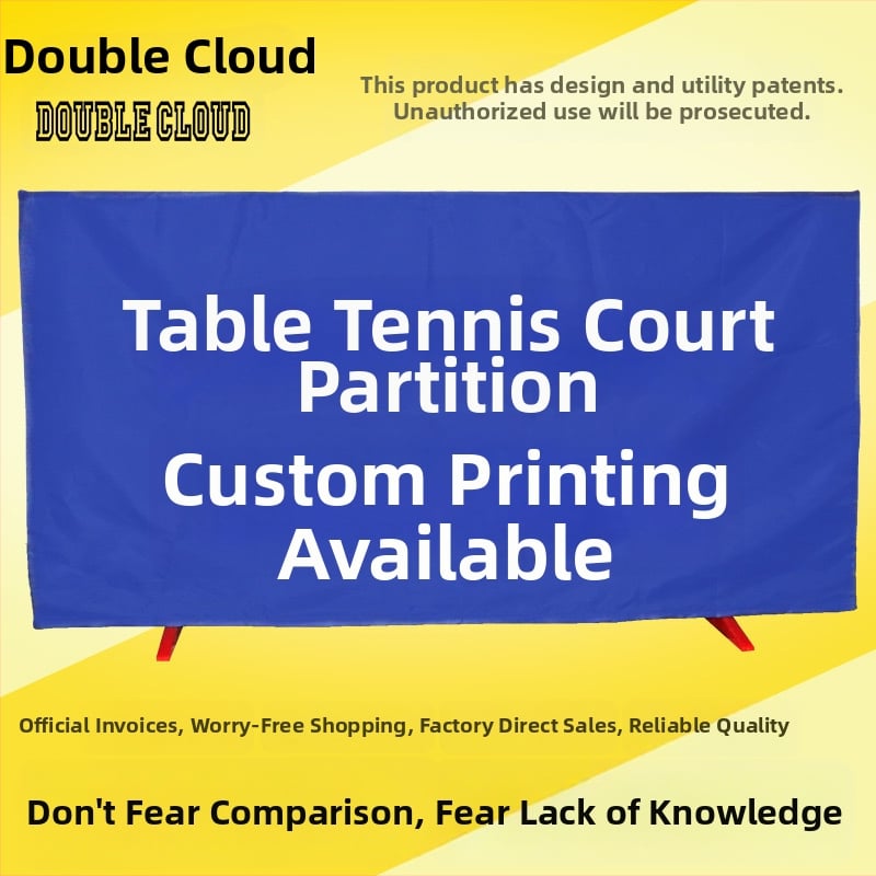 Odvojiva integrirana prepreka za stolni tenis s galvaniziranim okvirom i Oxford platnom, prilagodljivo obrađivanje, kompatibilno i s drugim sportovima na loptu